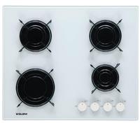 Glem GV64WH Incasso Gas Bianco piano cottura