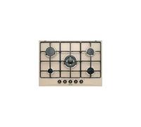 Glem Gas GT755SA Piano Cottura 5 Fuochi a Gas 70 cm (1 Bruciatore Tripla Corona) colore Sabbia