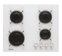 Piano Cottura GV64WH a Gas 5 Fuochi Gas Colore Bianco