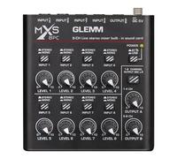Glemm Mixer disc jockey MXS 8PC Black