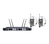 GLEMM SET 7922PL Doppio radiomicrofono UHF palmare +lavalier