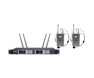 GLEMM SET 7922PL Doppio radiomicrofono UHF palmare +lavalier