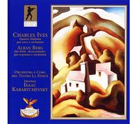 GLEMSER BERND (piano) - Charles Ives: Quarta Sinfonia per Coro e Orchestra/Alban Berg: Der Wein Konzertarie per Soprano e Orchestra