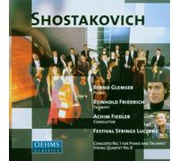 GLEMSER/FRIEDRICH/FIEDLER/FESTIVAL S Piano Concerto No. 1, String Quartet N (CD)