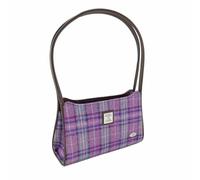 Glen Appin Fiddich Harris Tweed Piccola borsa a tracolla, Col 146 Viola Menta, s