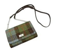 Glen Appin Harris Tweed - Borsa a tracolla "Strathy", 15 tartan di Macleaod, S