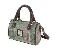 Glen Appin Harris Tweed "Kilbride" Mini Borsa a mano da Bowling, S