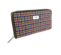 Glen Appin Harris Tweed LB2100 - Borsa con cerniera, colore: 116, Multicolore, L, Borsa