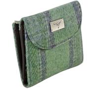 Glen Appin Jura LB2002 Harris Tweed - Portafoglio piccolo da donna, Col 139 Verde, S, Casual