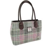 Glen Appin LB1003 Cassley, Borsa classica in tweed Harris