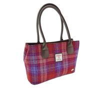 Glen Appin LB1003 Cassley, Borsa classica in tweed Harris