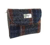 Glen Appin LB2002 Portafoglio da donna Harris Tweed piccolo, Col 127 Controllo ruggine, S, Casual