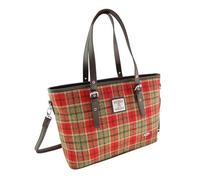 Glen Appin Minimal, Col 134 Rosa Tenue, Tartan rosso e verde