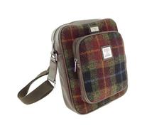 Glen Appin Of Scotland Harris Tweed Borsa da viaggio per il corpo, Col 59 Controllo ruggine, m