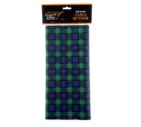 Glen Appin of Scotland - Runner da tavola in carta Airlaid con motivo tartan Blackwatch