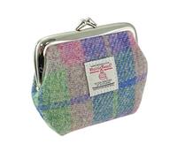 Glen Appin Piccola borsa con chiusura Eigg, Colore 1353 Soft Blue & Pink Check, casual