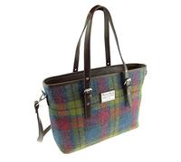 Glen Appin Spey Borsa tote grande LB1028, Colore 46 multicolore Check, Large