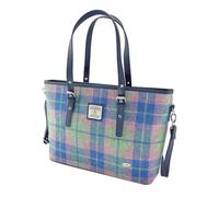 Glen Appin Spey LB1028 - Borsa tote grande, Col 135 Blu Rosa, m