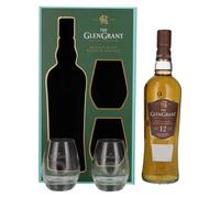 Glen Grant 12 Years Old Single Malt 43% Vol. 0,7l in confezione regalo con 2 bic