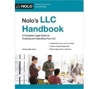Glen Secor Nolo's LLC Handbook (Tascabile)