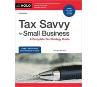 Glen Secor Tax Savvy for Small Business (Tascabile)