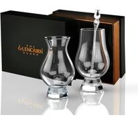 GLENCAIRN Bicchiere da whisky con brocca d'acqua e contagocce