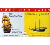 Glencoe Models 1:25 Scala American Sails Constitution/Gertrude L. Thebaud