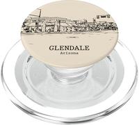 Glendale, Arizona, vendemmia, orizzonte, PopSockets PopGrip per MagSafe