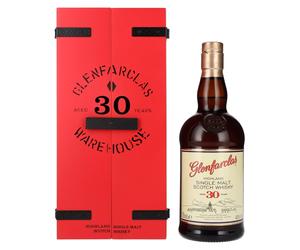 Glenfarclas 30 Years Old Highland Single Malt Scotch Whisky 43% Vol. 0,7l in con