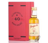 Glenfarclas 40 Years Old Highland Single Malt Scotch Whisky 43% Vol. 0,05l in Holzkiste