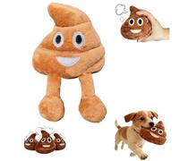 Glenmi 2 pezzi divertenti peluche parlanti con cacca - Emettono suoni di scoreggia, giocattolo for cani che scorreggia con suoni di scoreggia, morbido e durevole, giocattoli antistress squishy(B)