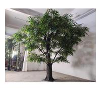 Glenmi Albero di Banyan Artificiale in Seta for l'arredamento della casa: Rami e Foglie realistici, Non sbiadiscono nel Tempo, Perfetti Come Elemento Decorativo in Soggiorno(2.5mx2.5m)