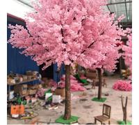 Glenmi Albero di ciliegio Artificiale, Senza Manutenzione, Facile da Pulire for Una Maggiore vitalità, Aspetto Ricco e stratificato, for spazi Interni ed Esterni Come uffici(2.5mx2.5m)