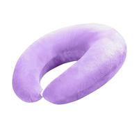 Glenmi Cuscino da lettura for giocare, cuscino all'uncinetto for il supporto del grembo che riduce il dolore al braccio, poggiagomiti for bambini, adulti e adolescenti(Purple)