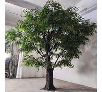 Glenmi Elegante Albero di Banyan Artificiale - Costruzione realistica in Seta e plastica, Facile da Pulire, Non appassisce mai, Perfetto for la casa, Il Ristorante o Il Bar, aggiunge(2mx1.8m)