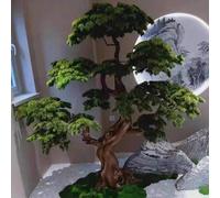 Glenmi Pino Artificiale for Decorazioni a Manutenzione Zero, Tronco Invecchiato Realistico e Fogliame Vivace, Porta Una Bellezza Calma a casa, Ufficio o spazi for Eventi(3ft)