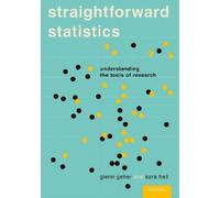 Glenn Geher Sara Hall Straightforward Statistics (Copertina rigida)