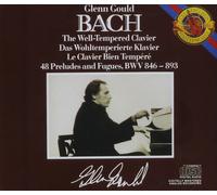 Glenn Gould J.S. Bach: The Well-Tempered Clavier Complete 48 Preludes and F (CD)