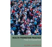 Glenn Laverack Health Promotion Practice (Tascabile)