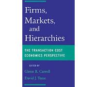 Glenn R. Carroll Firms, Markets, and Hierarchies (Copertina rigida)
