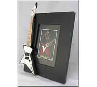 GLENN TIPTON - Cornice per chitarra in miniatura con criceto Judas Priest