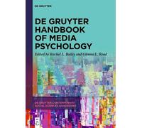 Glenna L. Read De Gruyter Handbook of Media Psychology (Copertina rigida)