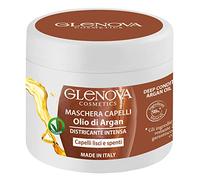 GLENOVA Cosmetics Condizionatore Capelli Districante Intensa per Capelli Lisci e Spenti con Olio di Argan da 500 millilitri