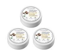GLENOVA Crema Multiuso Burro di karitè uso quotidiano Vegana 120 ml x 3