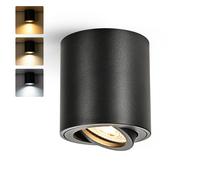 Gleonlux Faretto da Soffitto Orientabile Bianco 4 Pcs LED Faretti da Soffitto