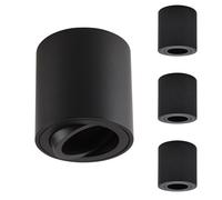 Gleonlux Faretto da Soffitto Orientabile Bianco 4 Pcs LED Faretti da Soffitto