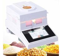 GLETSF Analizzatore digitale di umidità, tecnologia di riscaldamento alogena, display LCD di precisione, doppia modalità di asciugatura per agricoltura, medicina, industrie della plastica, 100 g/2 mg