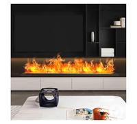 GLETSF Camino A Vapore Acqueo 3D, Camino A Vapore con Luci Ambientali, Touch E Telecomando, Inserto per Camino Elettrico per L'Arredamento di Casa E Ufficio,-70cm/27.5in