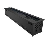 GLETSF Camino A Vapore Acqueo 3D con Umidificatore, Camino Elettrico Silenzioso Sottile, Camino Decorativo da Incasso, Telecomando con Timer, Touch Screen, Altezza della Fiamma -1500mm