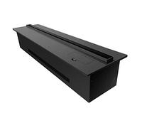 GLETSF Camino Elettrico con Pannello in Metallo, 13 Colori, Inserto Fiamma, Camino da Parete con Telecomando E Pulsanti Nascosti, Camino da Interno